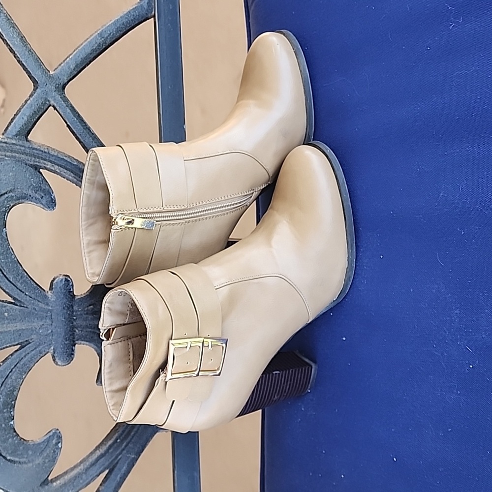 ‼️50%_5+Bundles‼️ BAMBOO Camel Colored Ankle Boots S3